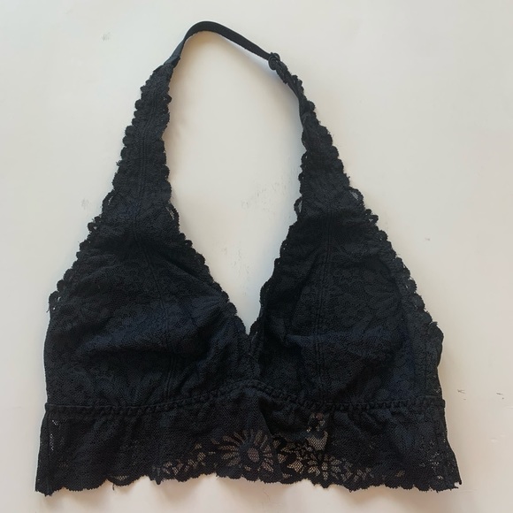 PINK Victoria's Secret Other - Pink Victoria’s Secret Black Lacy Bralette